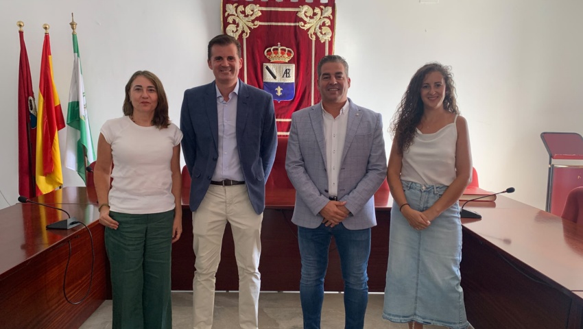 El vicepresidente de INPRO visita Villamanrique para presentar las actuaciones del Plan de Sostenibilidad Turística en Destino que afectan al municipi...